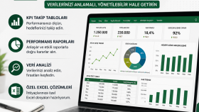  profesyonel Excel raporlama ve analiz desteği sunarım