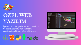 sizin için özel yazılımla internet siteleri oluşturuyorum