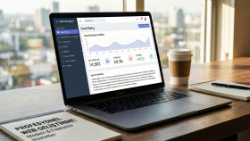 admin panelli modern ve kullanışlı web siteleri geliştiririm