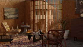 Blender 3D ile iç mekan tasarımı yapıyorum