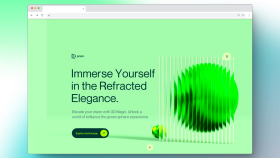 Profosyonel 3D React Websitesi