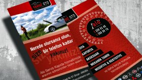 Yavuz Oto Mekanik Çift Yönlü Broşür Tasarımı