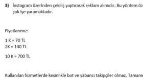 İş örneğim