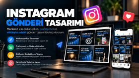 işletmeniz için dikkat çekici Instagram gönderisi tasarlarım
