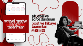 sosyal medya hesaplarınız için tasarımlar yaparım