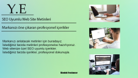 markanız için SEO uyumlu içerikler yazarım