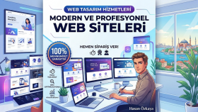 profesyonelce kişisel veya kurumsal web sitenizi yaparım