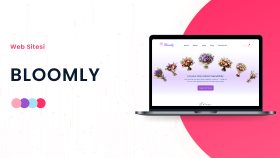 Bloomly - Web Sitesi Tasarımı