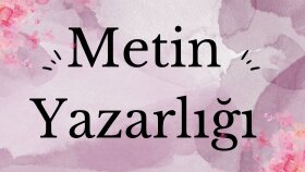 istediğiniz bir konuda  metin yazabilirim