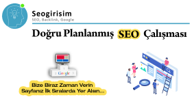 %100 Organik ve Kalıcı SEO Uygulaması