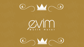 Evim Butik Hotel Kartvizit Tasarımı