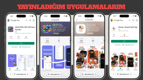 mobil uygulamalarınızın yayınlanmasına yardımcı olurum