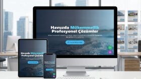 Havuz Hizmetleri Tanıtım Sitesi