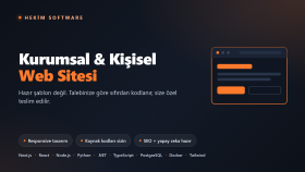 kurumsal veya kişisel web siteniz sıfırdan yaparım