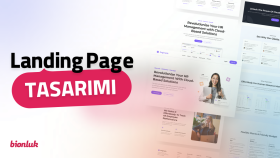 profesyonel landing page tasarımı ve front-end yapıyorum
