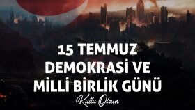 15 Temmuz temalı sosyal medya özel gün postu