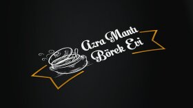 Azra Mantı & Börek Evi Logo Çalışması 