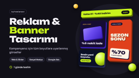 kampanyanız için her boyutta reklam banner’ı tasarlarım