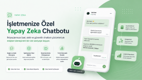 işletmenize özel yapay zeka chatbotu geliştirebilirim