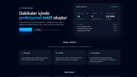TeklifAI — Profesyonel Teklif ve Fatura