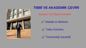 tıbbi makale ve özetlerinizi çeviririm