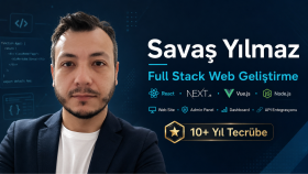 modern full stack web uygulamaları geliştiririm