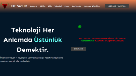sizin için özel web sitesi yapabilirim