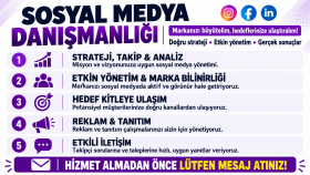 uzman ekibimle sosyal medya danışmanlığınızı yapabilirim
