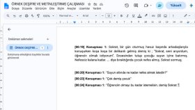 Zaman Damgalı Profesyonel Ses ve Video Deşifre Örneği