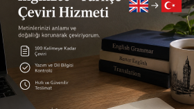 hızlı ve doğru şekilde İngilizce çeviri ve tercüme sunarım