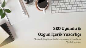 araştırmaya dayalı özgün içerikler hazırlayabilirim