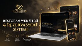 Cappadocia Restaurant Profesyonel Web Sitesi