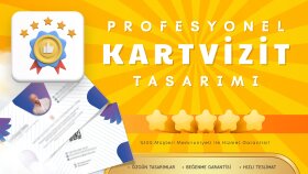 sizin için kurumsal kartvizit tasarlayabilirim