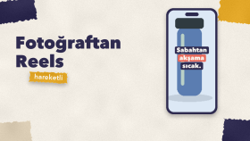 Ürün Fotoğrafından Reels Videosu Örneği