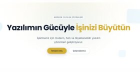 projeniz için uçtan uca modern yazılım çözümleri geliştirirm