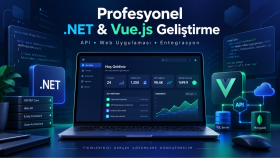 profesyonel ve ölçeklenebilir web projeleri geliştiririm