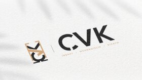 CVK Mühendislik kurumsal kimlik, logo ve ürün tasarımları