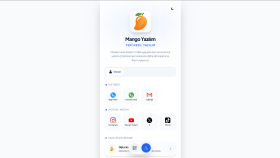 Mango Yazılım Dijital Kartvizit Tasarımı