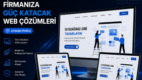 sizlere profesyonel uygun fiyatlı web sitesi yapıyorum