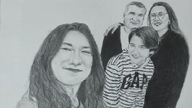 sevdiklerinize hediye edebileceğiniz karakalem portreler çiziyorum