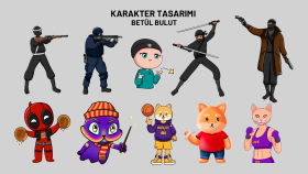 Karakter Tasarımlarım