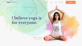 Yoga-Instructor Website