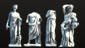 Tarihi Eser Modelleme: Antoninler Çeşmesi, 3D Dijital Heykel