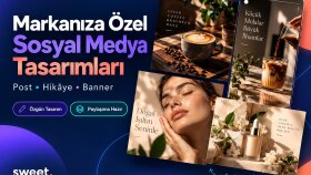 markanıza dikkat çekici sosyal medya görselleri tasarlarım