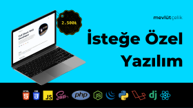 sizlere özel script yazabilirim