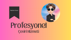 sizlere İngilizce - Türkçe makale, text çevirisi yapabilirim