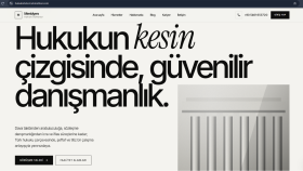 Hukuk İşletmeleri İçin Next.Js Kurumsal Site