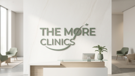 The More Clinics – Modern Sağlık Logo Tasarımı