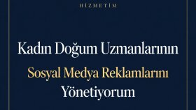 kadın doğum uzmanlarının meta reklamlarını yönetiyorum