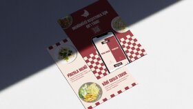broşür ve menü tasarlarım